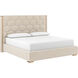 Alisha Meg Taupe Bed, King